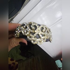 Elegant Gold and Silver Women's Headband